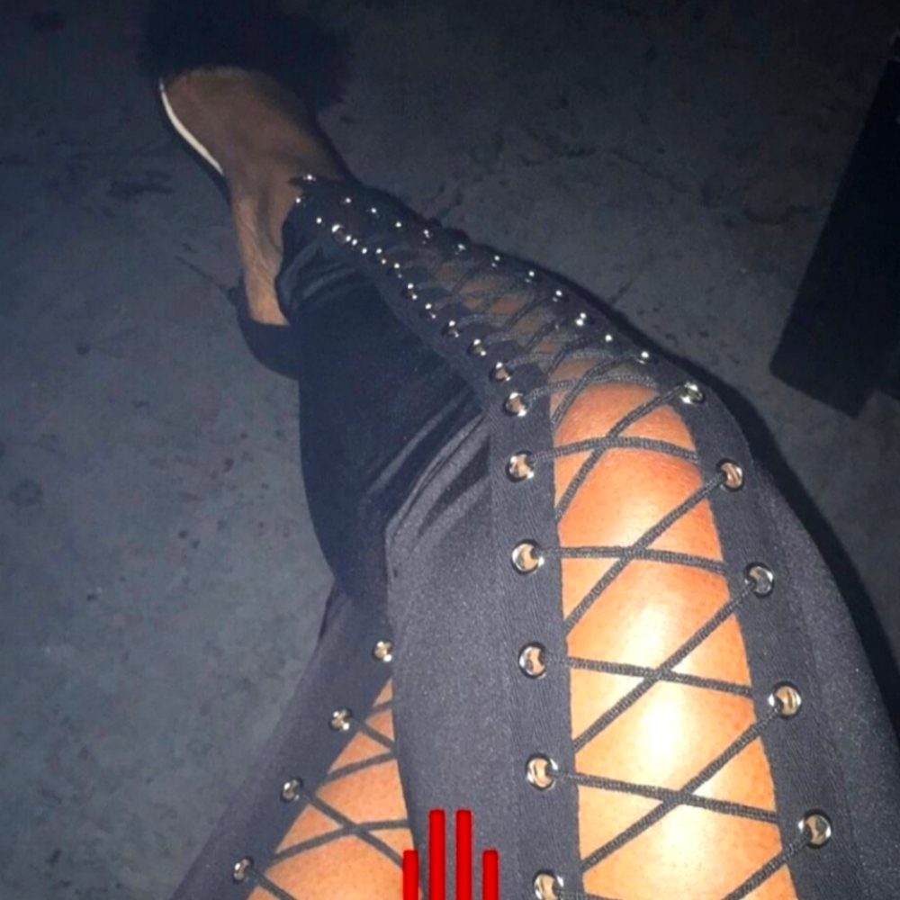 Tied down pants